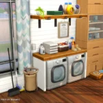 Small Spaces: Laundry Room CC Pack