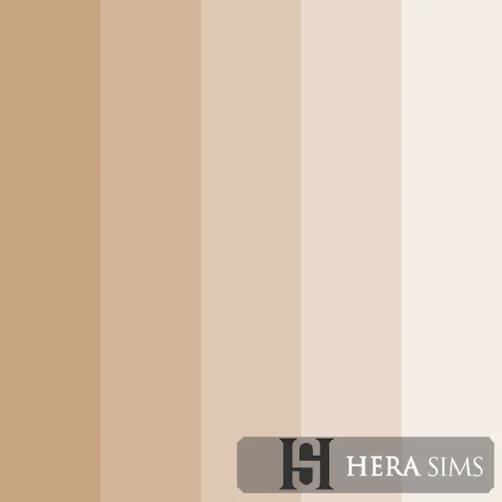 Frappuccino nude wall - set #2