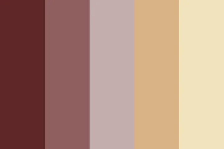 Red nude wall - set #1