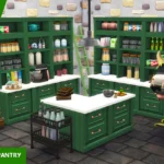 Small Spaces: Pantry Room CC Pack