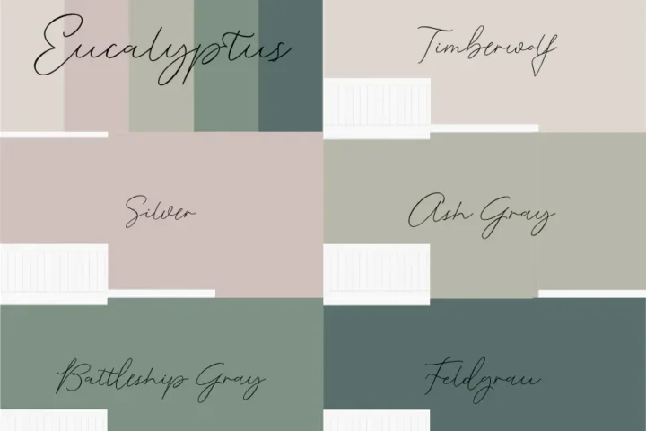 Coolors Custom Palette Wallpapers – Eucalyptus
