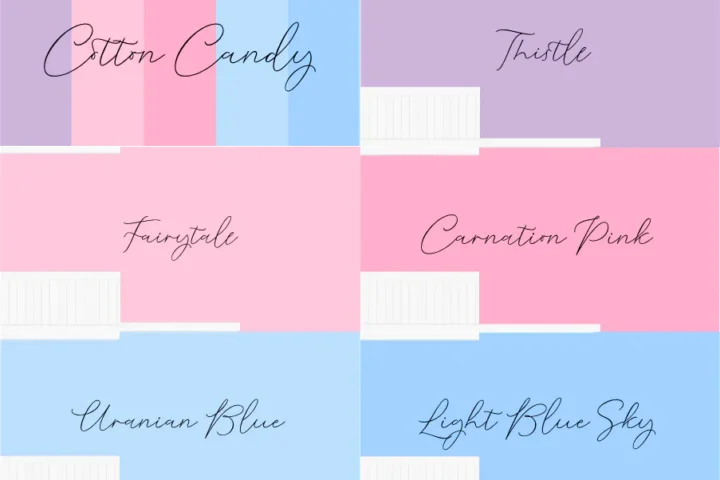Coolors Custom Palette Wallpapers – Cotton Candy