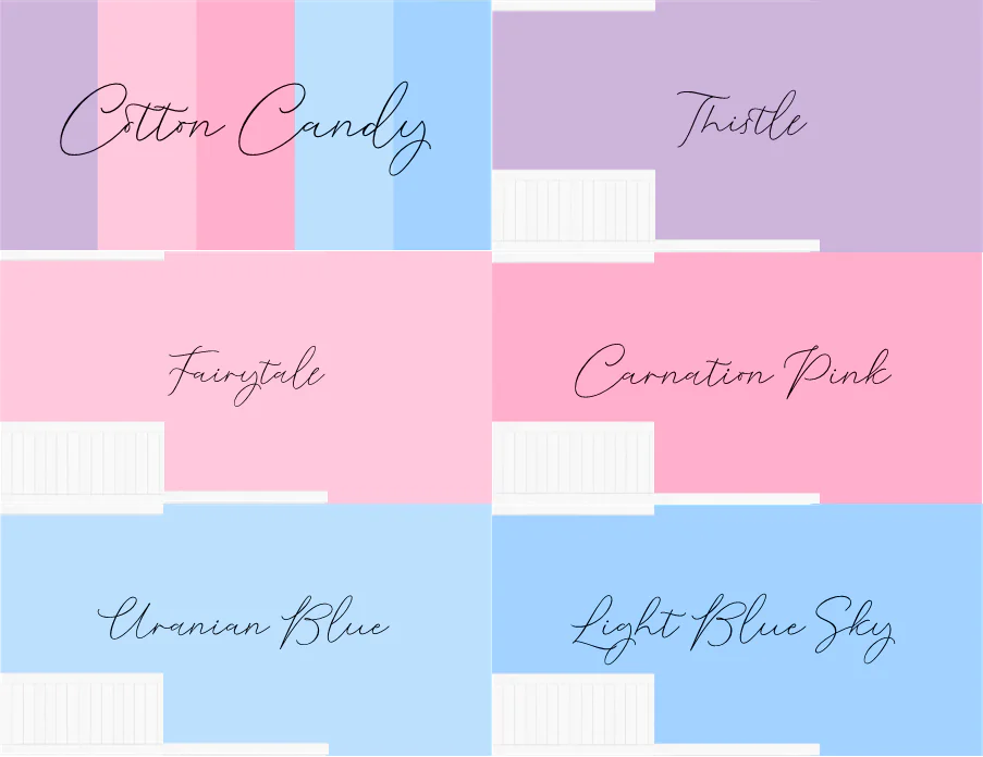Coolors Custom Palette Wallpapers – Cotton Candy