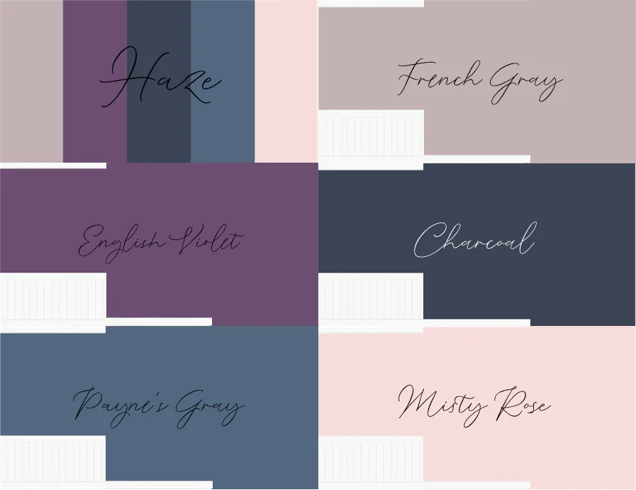 Coolors Custom Palette Wallpapers – Haze