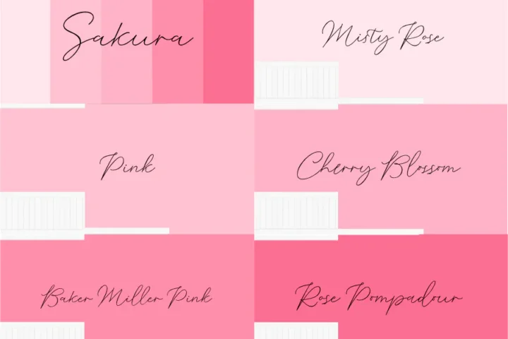 Coolors Custom Palette Wallpapers – Sakura
