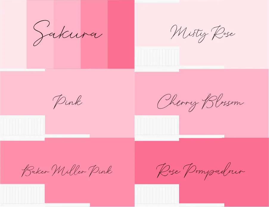 Coolors Custom Palette Wallpapers – Sakura