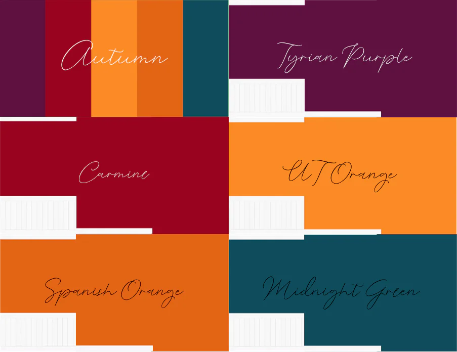 Coolors Custom Palette Wallpapers – Autumn