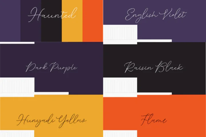 Coolors Custom Palette Wallpapers - Haunted