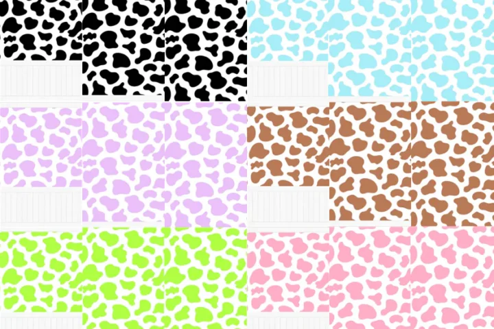 BGC Horse Ranch Cow Print Wallpaper
