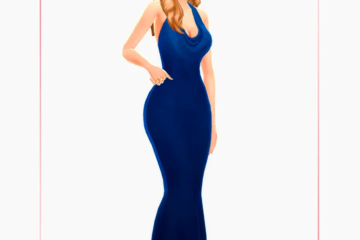 Woman Dress - Dalu - Version 2