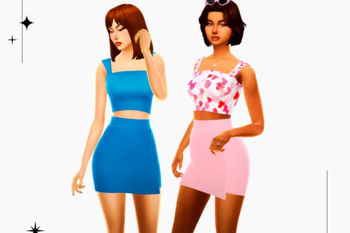 Summer Skirt-Short and Top