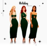 Woman Dress - Bustier - Version 4