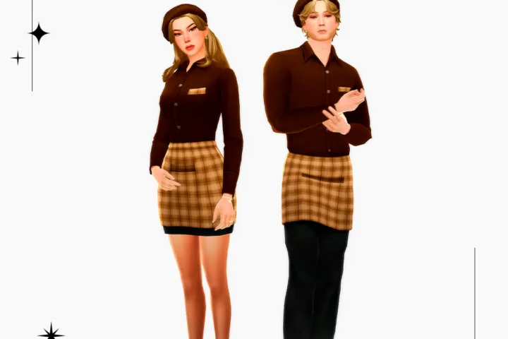 Chef Hat - Woman and Man - Version 2