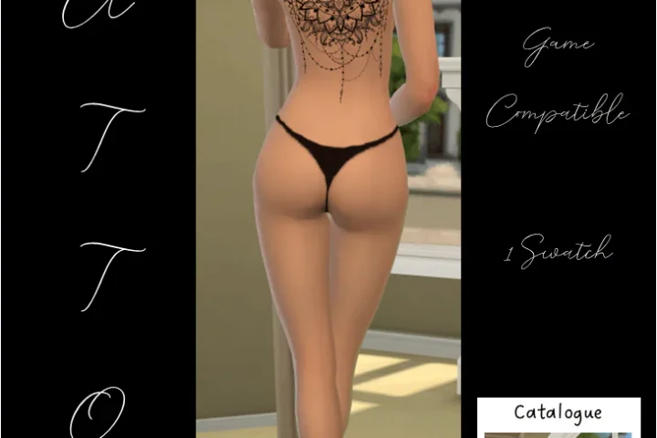 Mandala Back Tattoo