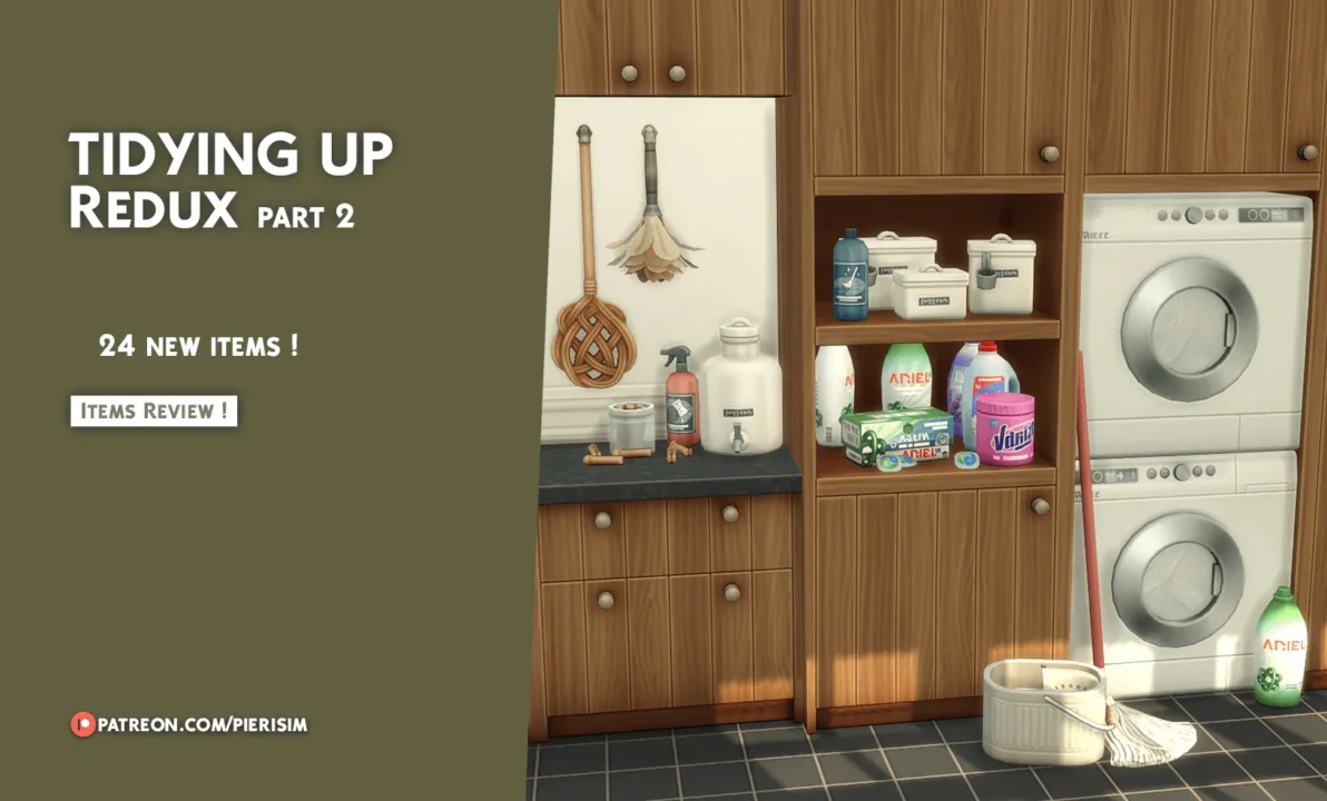 Pierisim - TIDYING UP Redux - part 2