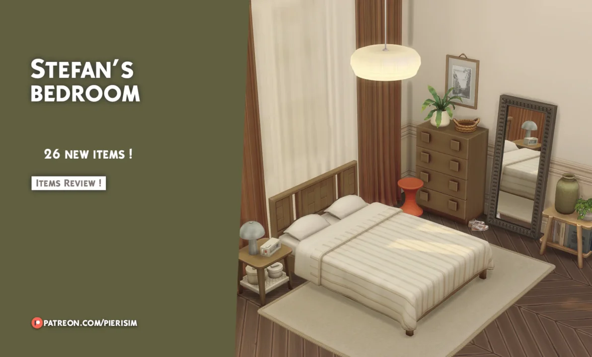Pierisim - STEFAN bedroom