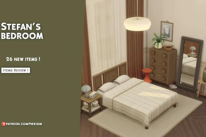 Pierisim - STEFAN bedroom