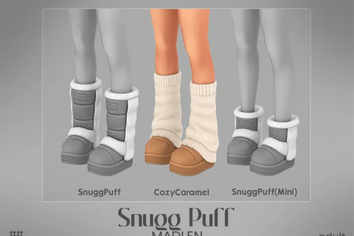 Snugg Puff (Cozy Caramel Boots)