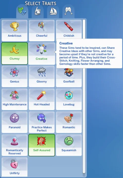 Better Creative Trait