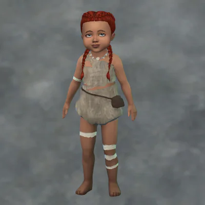 S3 Ambitions Cro-Magnon Female Outfit