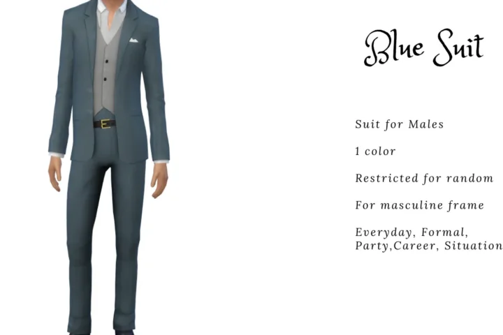 Blue Suit
