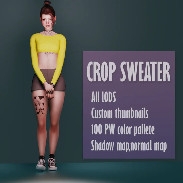 Crop SWEATER