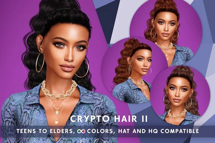 SONYASIMS - CRYPTO HAIR II