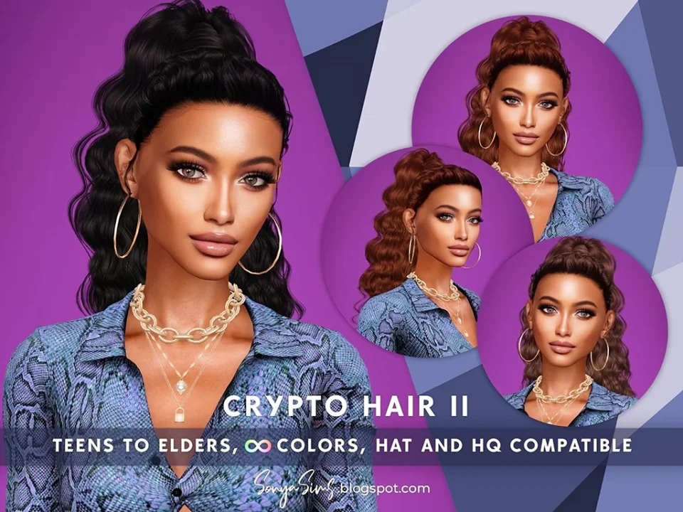SONYASIMS - CRYPTO HAIR II