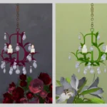 Crystal Chandelier set
