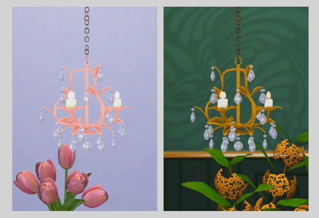 Crystal Chandelier set