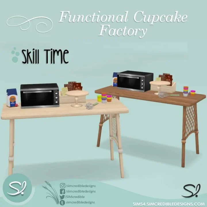 Functional Cupcake Factory 1 🧁👩‍🍳🥨