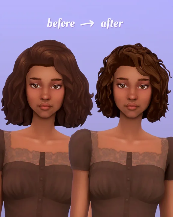 Curly hair refreshed (standalone)