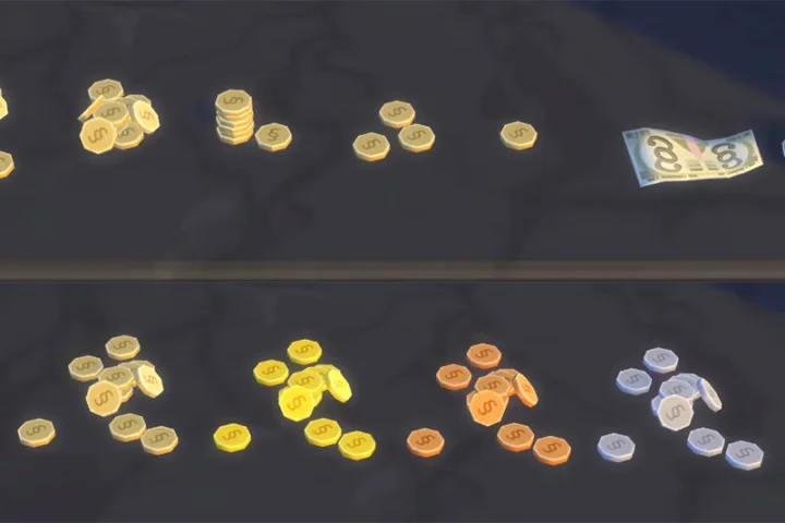 Simoleons Decor Set