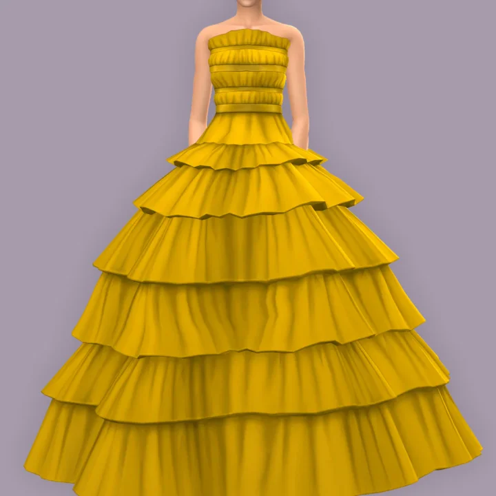 QICC - Nathaira Long Dress