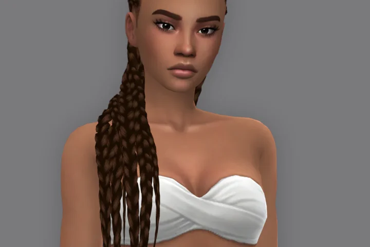 QICC - Najlaa Side-Swept Hair