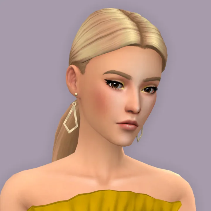 QICC - Nathaira Hair with Middle Part