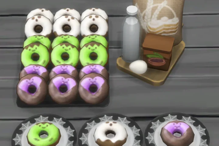 Spooky Cute Doughnuts Recipe
