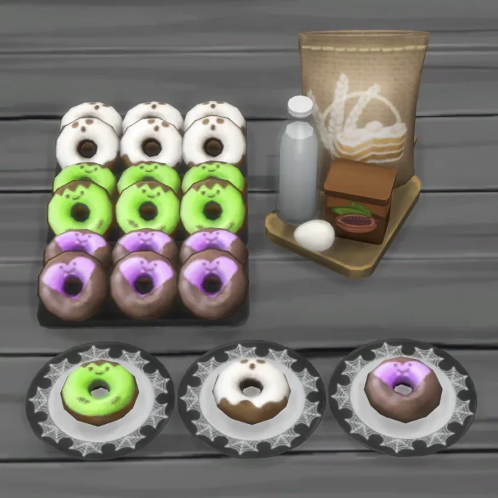 Spooky Cute Doughnuts Recipe