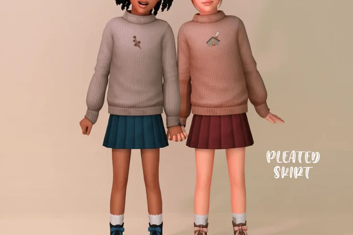 Little Fall Adventures Collection - Pleated Skirt