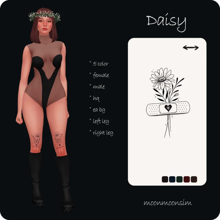 Daisy Tattoo