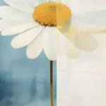 Daisy flowers paintings