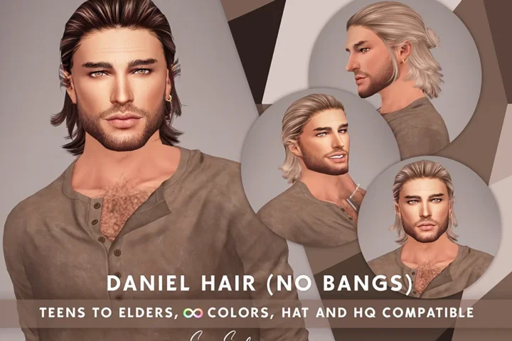 SONYASIMS - Daniel Hair (No Bangs)