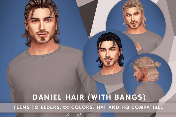 SONYASIMS - DANIEL HAIR (WITH BANGS)