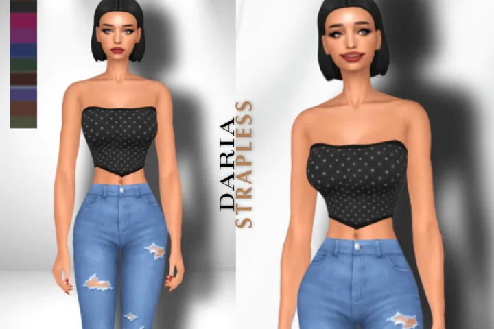 DARIA STRAPLESS