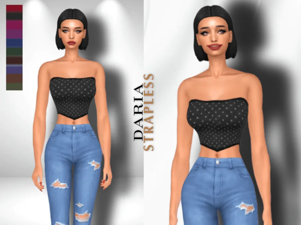 DARIA STRAPLESS