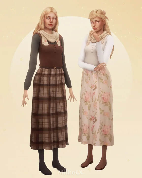 Dark academia clothing set ~ Part 2