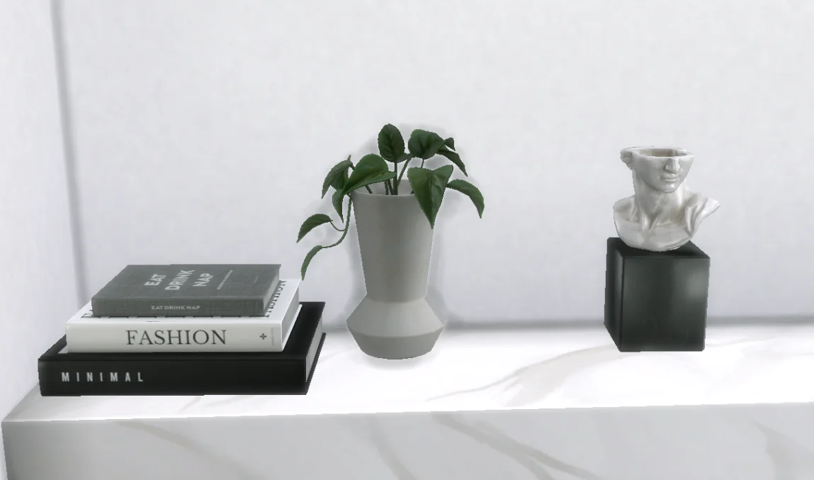 Minimal vases set