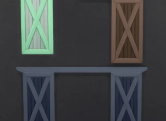Deco Barn Doors