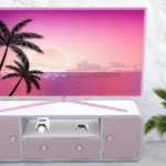 Barbie pink TV set