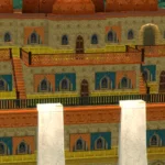 Tomarang Palace Build Set Part 3: Stairs, fences, railings, trims, deco